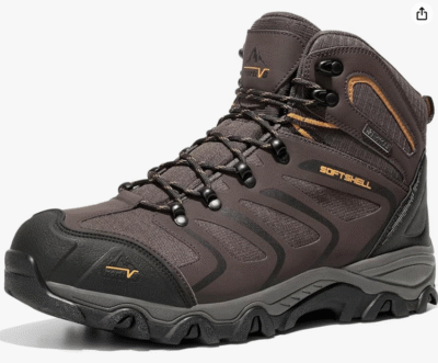 NORTIV 8 Men's Ankle High Waterproof Hiking Boots