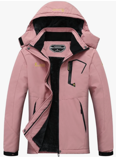 MOERDENG Women's Waterproof Ski Jacket