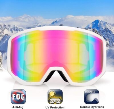 Ski goggles features EXP VISION Ski/Snowboard Goggles